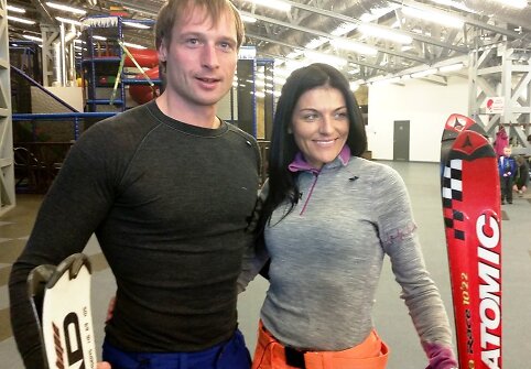 Mindaugas Gri&scaron;konis ir Diana Lobačevskė