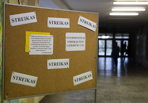 Streikas Vilniaus Žemynos progimnazijoje
