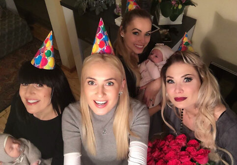Natalija Bunkė, Katažina Zvonkuvienė, Kristina Ivanova ir Goda Alijeva