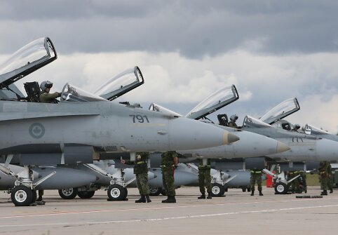 NATO oro policijos misija &ndash; Kanados naikintuvai F-18