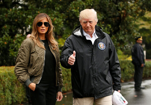 Melania Trump ir Donaldas Trumpas