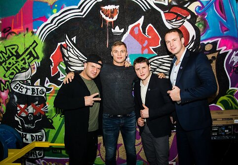 Vytautas Medineckas-Ironvytas, Sergejus Maslobojevas ir Jevgenijus Šuklinas