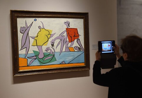 Pablo Picasso paveikslas &bdquo;Le Sauvetage&ldquo;