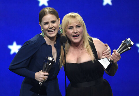 Amy Adams ir Patricia Arquette
