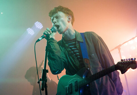 King Krule koncerto akimirka