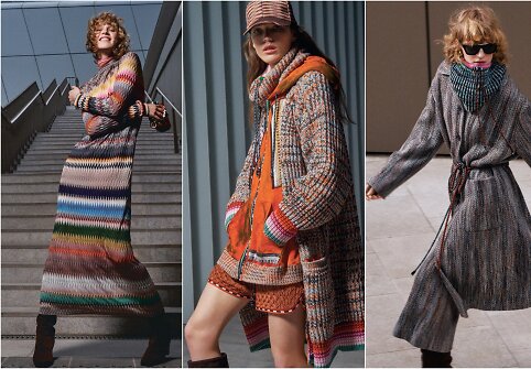 &bdquo;Missoni&ldquo; 2021&ndash;2022 m. rudens ir žiemos kolekcijos modeliai