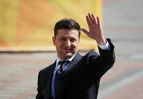 Volodymyro Zelenskio inauguracija