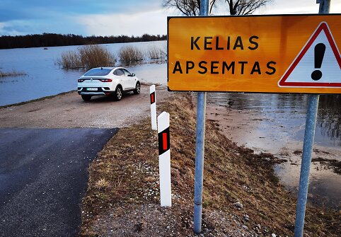 Pavasario potvynis Lietuvos Pamaryje