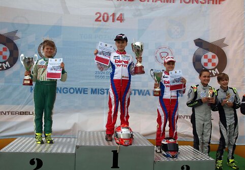 Lenkijos kartingo čempionato akimirka