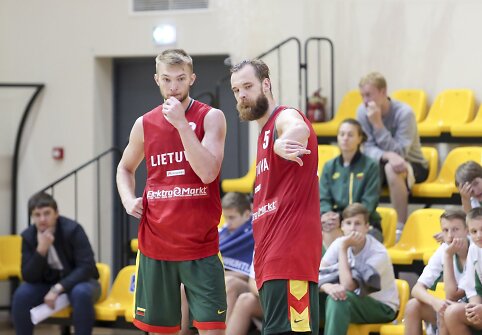 Domantas Sabonis ir Antanas Kavaliauskas
