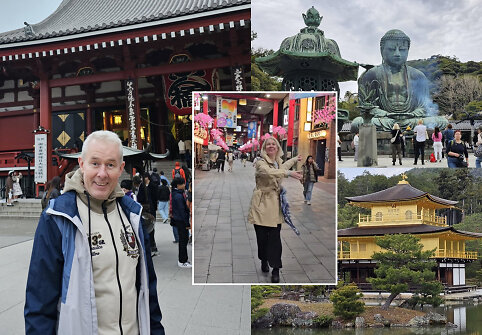 Džiugo Siaurusaičio ir Linos Rastokaitės kelionė po Japoniją