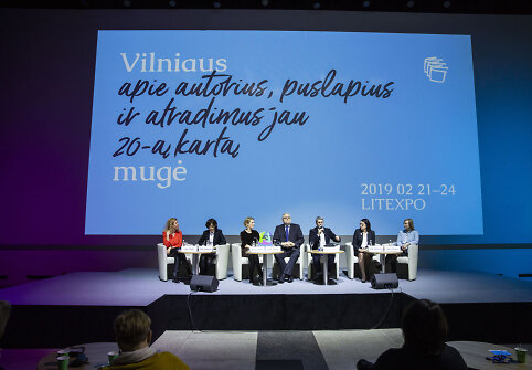 Vilniaus knygų mugės spaudos konferencija