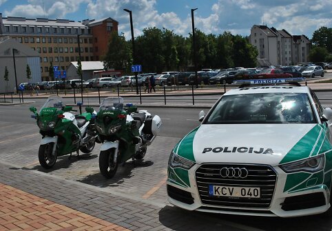 Alytaus policija paminėjo miesto gimtadienį