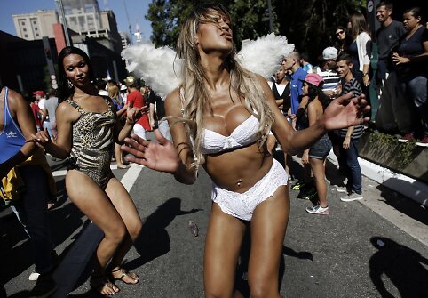 Transvestitai San Paulo gėjų parade
