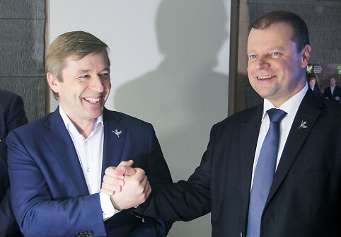 Ramūnas Karbauskis ir Saulius Skvernelis