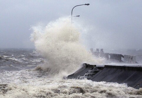 Taifūnas Hagupit pasiekė Filipinus 