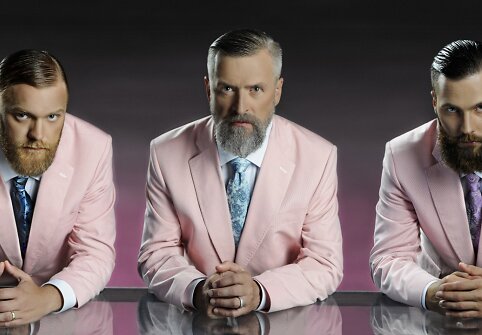 Projekto „Cut Code“ fotosesija „Boy Beard“: Mantas Kubilius, Stasys Baltakis ir Mantas Lesauskas