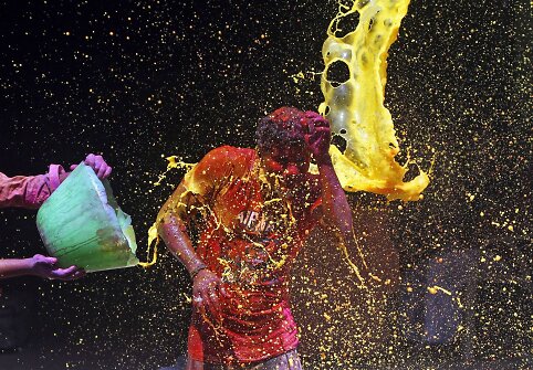 Holi festivalis Indijoje