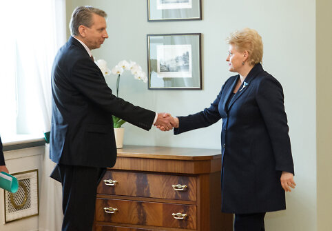 Darius Valys ir Dalia Grybauskaitė