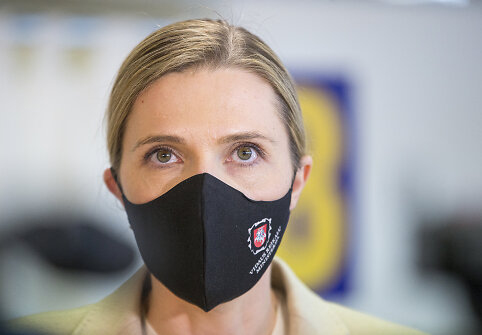Agnė Bilotaitė pasiskiepijo &bdquo;AstraZeneca&ldquo; vakcina nuo COVID-19