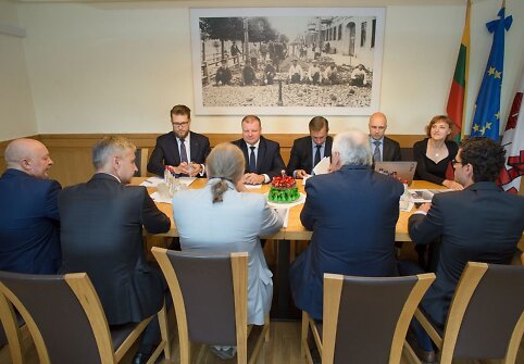 Premjeras S. Skvernelis susitiko su Panevėžio miesto savivaldybės atstovais