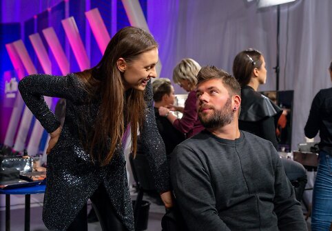 &bdquo;Eurovizijos&ldquo; atrankos akimirka