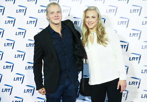 Rūta Meilutytė su broliu Margiriu