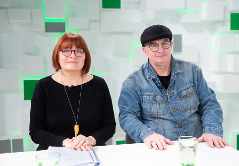 Gabrielė Napru&scaron;ienė ir Algimantas Aleksandravičius
