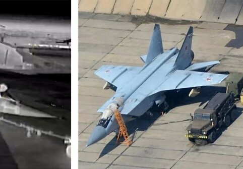 Ukrainos dronai atakavo karinį Belbeko aerodromą Kryme