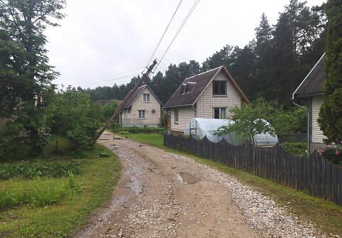 Audros padariniai