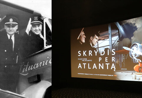Kaune atgimė vienas populiariausių lietuvi&scaron;kų filmų &ndash; legendinis &bdquo;Skrydis per Atlantą&ldquo;
