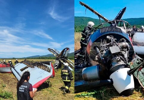 Sachaline sudužo lėktuvas „Antonov-3“