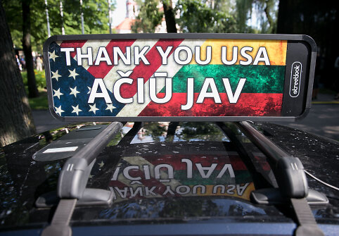 Renginys „Kartu tarkime „ačiū“ JAV!“