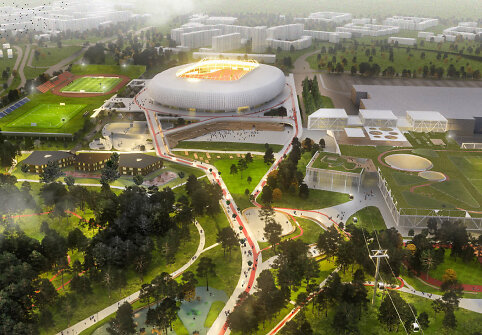 &bdquo;Vilniaus nacionalinis stadionas&ldquo; vizija