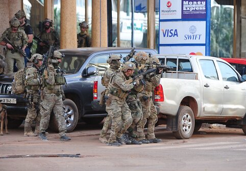 Įkaitų drama Burkina Fase