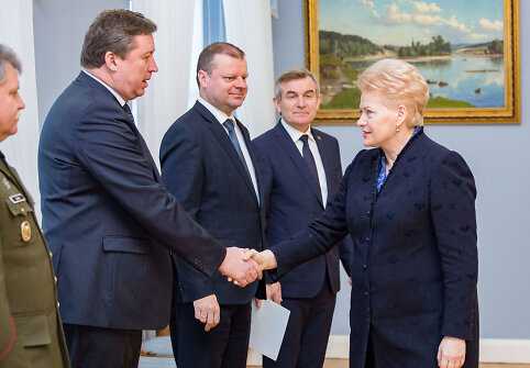 Raimundas Karoblis ir Dalia Grybauskaitė