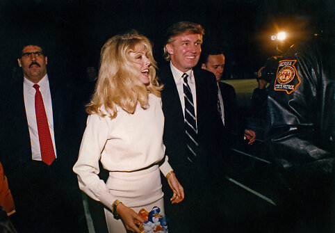 Donaldas Trumpas ir Marla Maples
