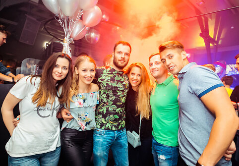 Vakarėlio Kauno klube &bdquo;Mojo Lounge&ldquo; akimirka