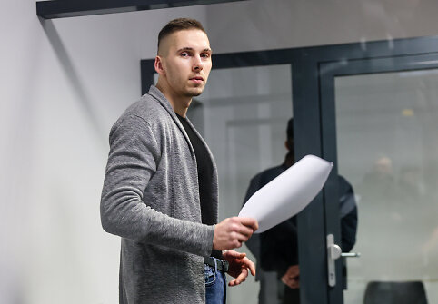Rokas Laučys teisme