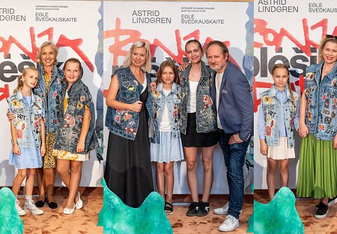 Spektaklio &bdquo;Ronja plė&scaron;iko duktė&ldquo; premjeros svečiai