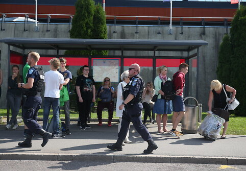 Policija tiria grasinimą susprogdinti iš Talino į Vokietiją skrisiantį lėktuvą