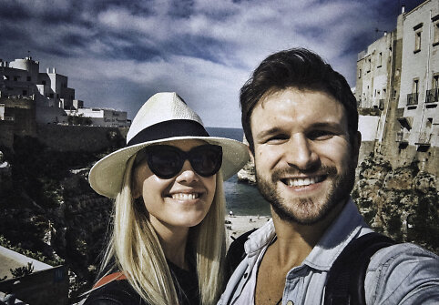 Monika Jasionytė ir Vaidas Baumila