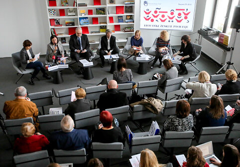 Vilniaus knygų mugės spaudos konferencija