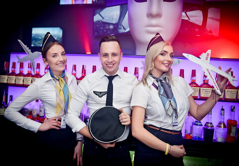 Vakarėlio klube &bdquo;Mojo Lounge Kaunas&ldquo; akimirka
