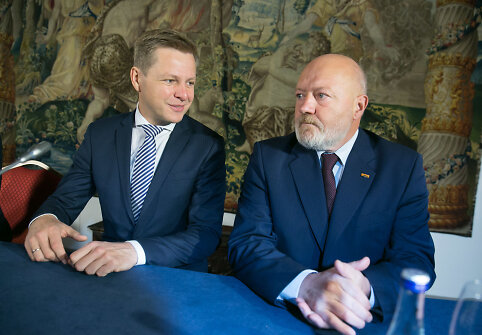 Remigijus &Scaron;ima&scaron;ius ir Eugenijus Gentvilas