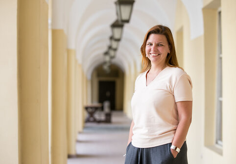 VU studentams dėstanti dr. Urtė Lina Orlova