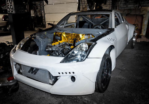 &bdquo;Driftui&ldquo; ruo&scaron;iamas &bdquo;Nissan 350Z&ldquo;