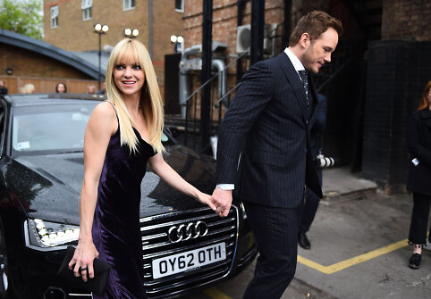 Anna Faris ir Chrisas Prattas