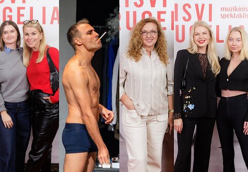 „Laisvi drugeliai“ akimirka ir svečiai
