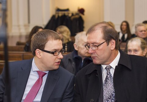 Vytautas Gapšys ir Viktoras Uspaskichas